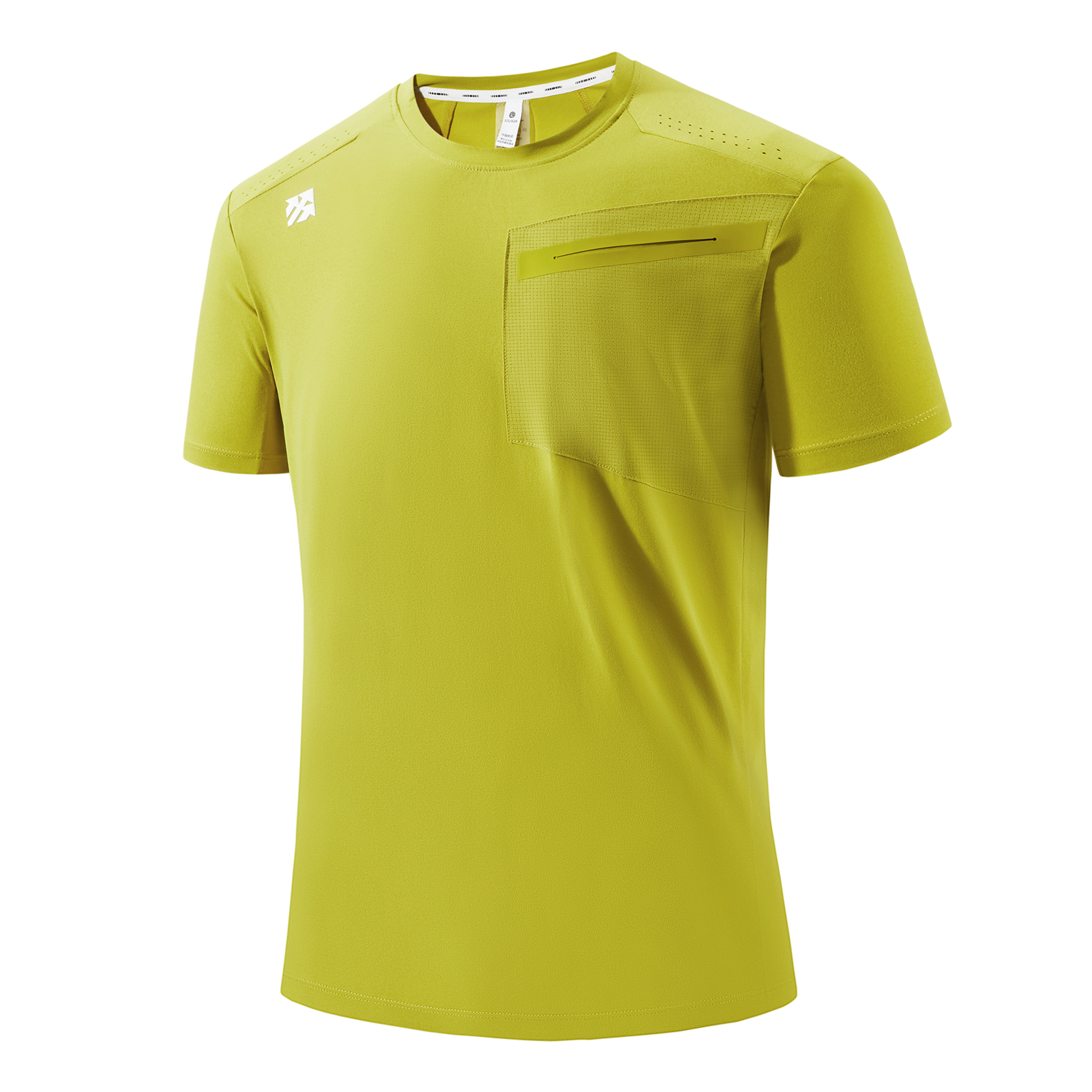 Senbwl Men's Cotton-Feel Padel T-Shirt Moisture-Wicking