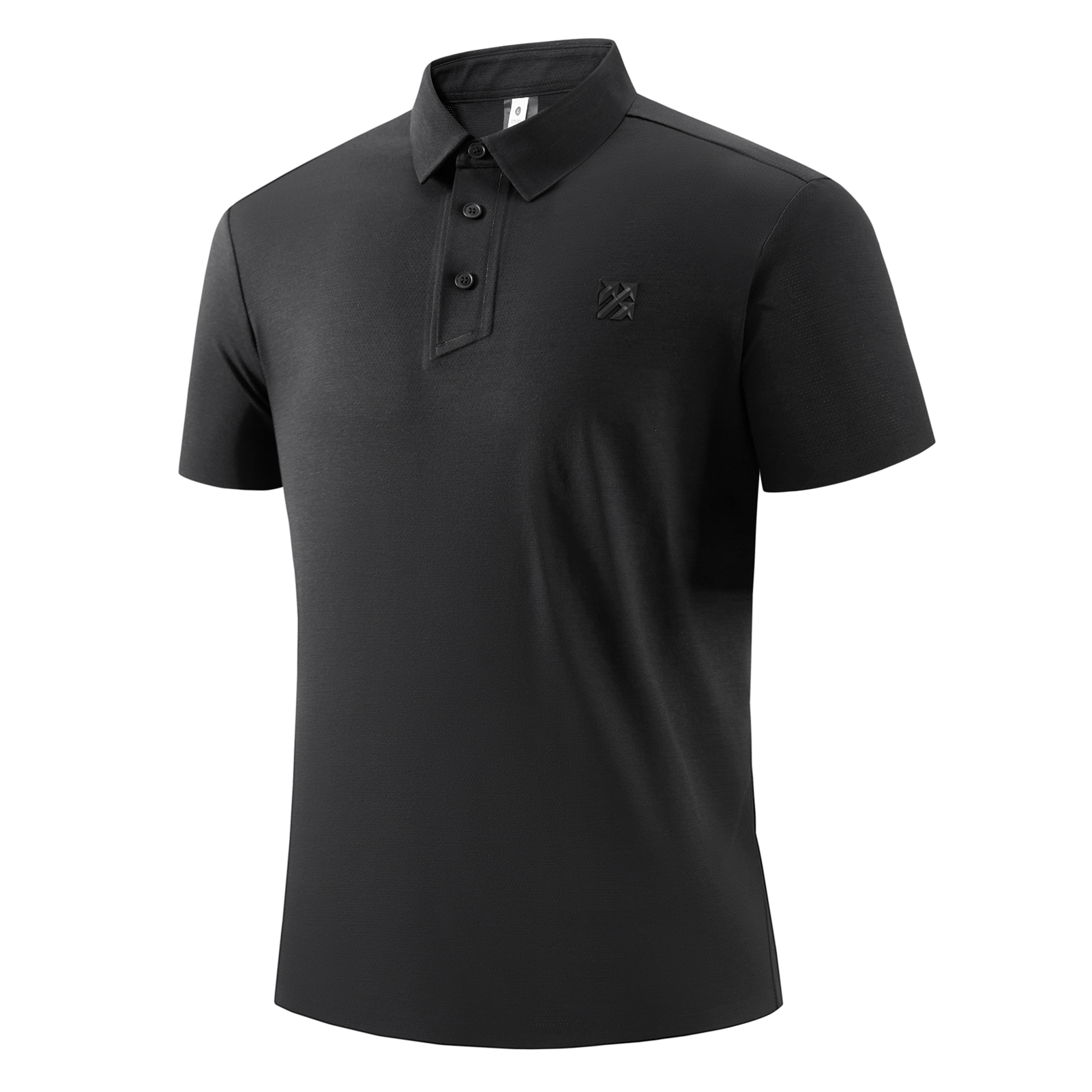 Senbwl Men's Pinhole Fabric Performance Seamless Polo Shirts