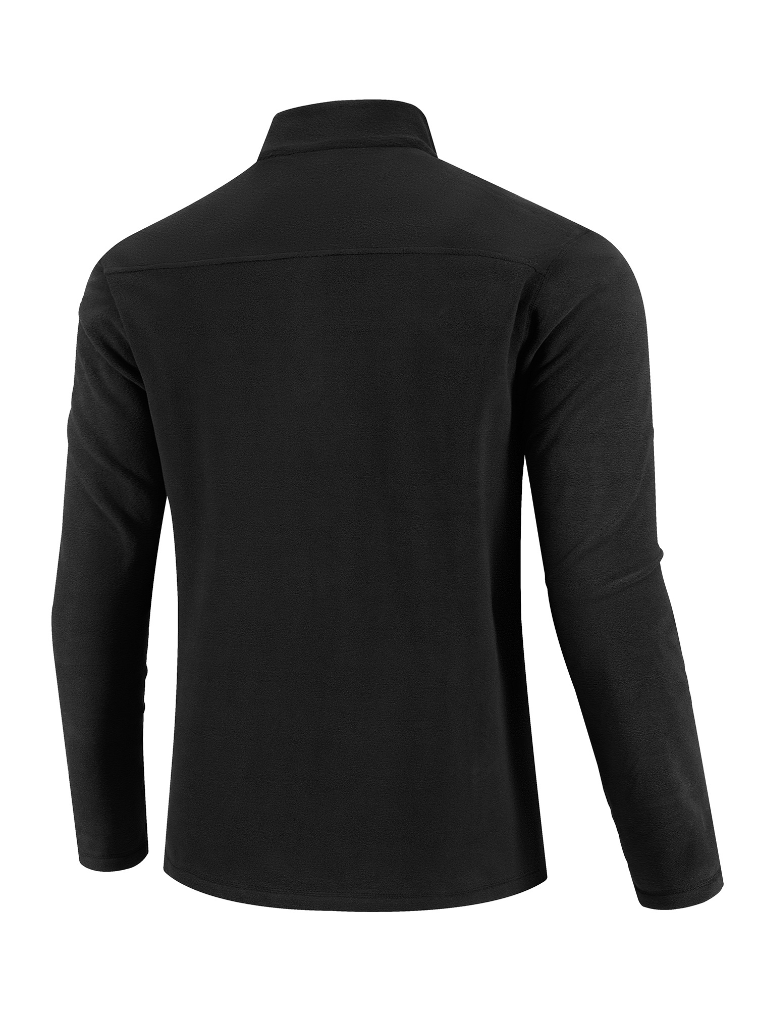Senbwl Winter Men's Quarter Zip Premium Fleece Pullover Mid-layer