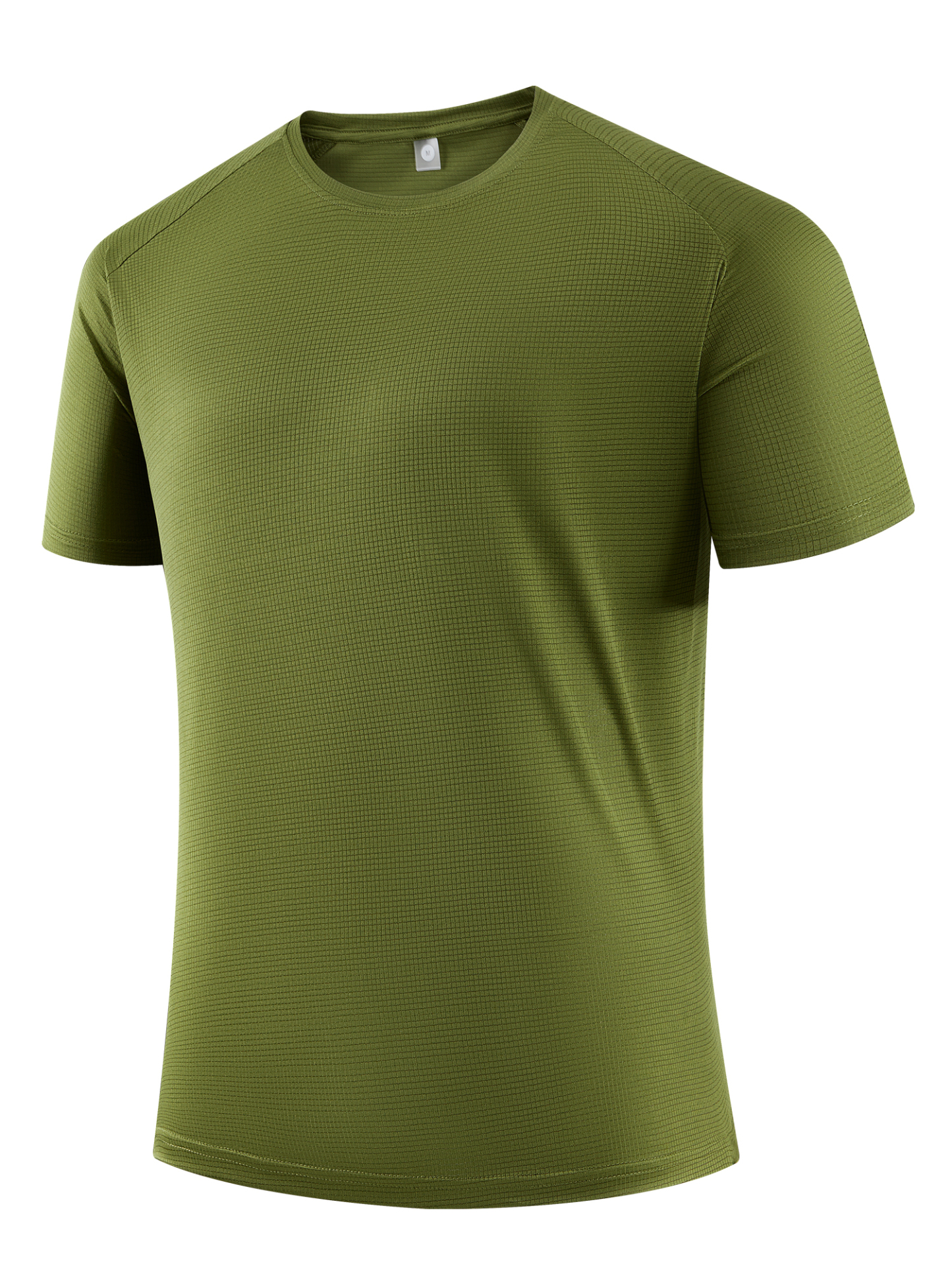 Senbwl Men's Cooling Grid Texture Performance T-Shirt