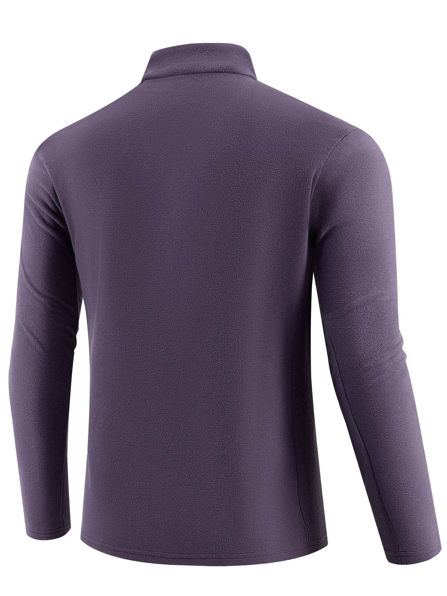 Senbwl Winter Men's Quarter Zip Premium Fleece Pullover Mid-layer