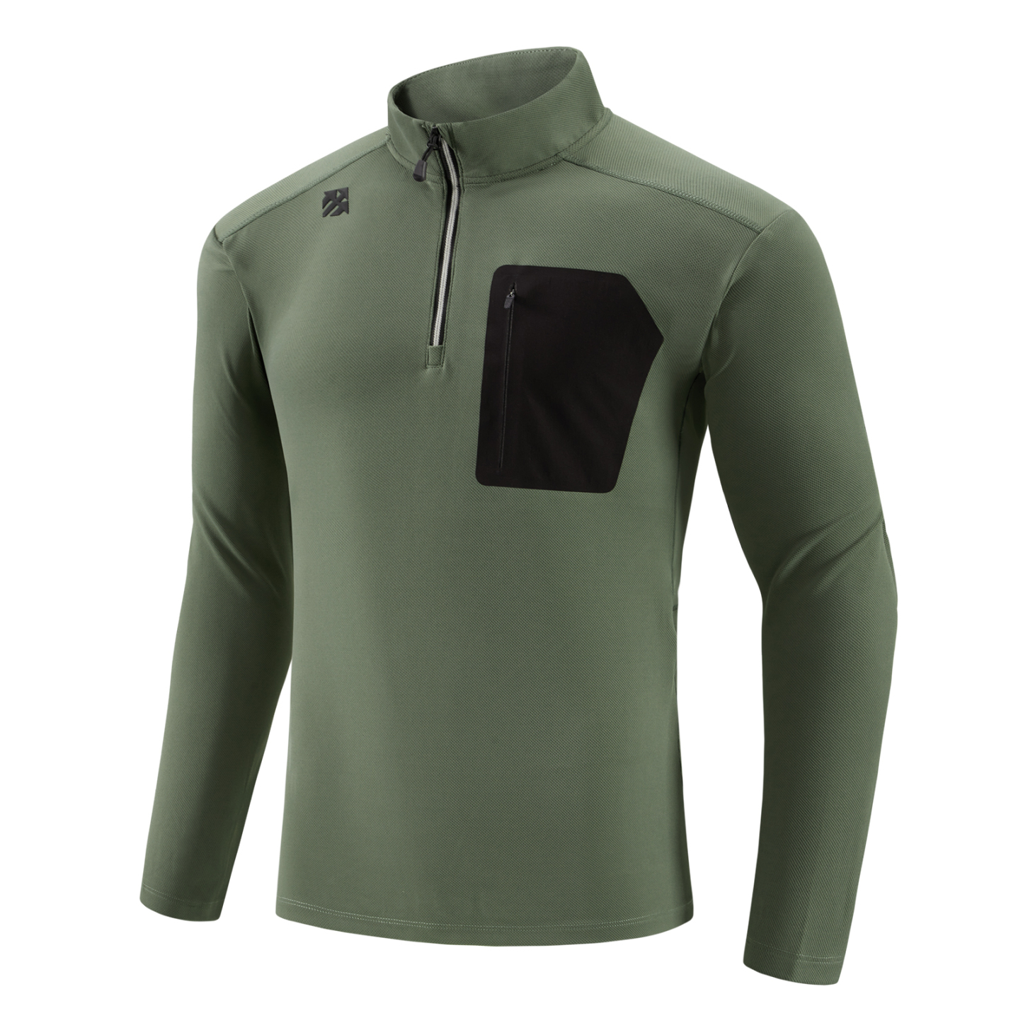 Senbwl Men‘s Moisture Wicking Quarter Zip Pullover 
