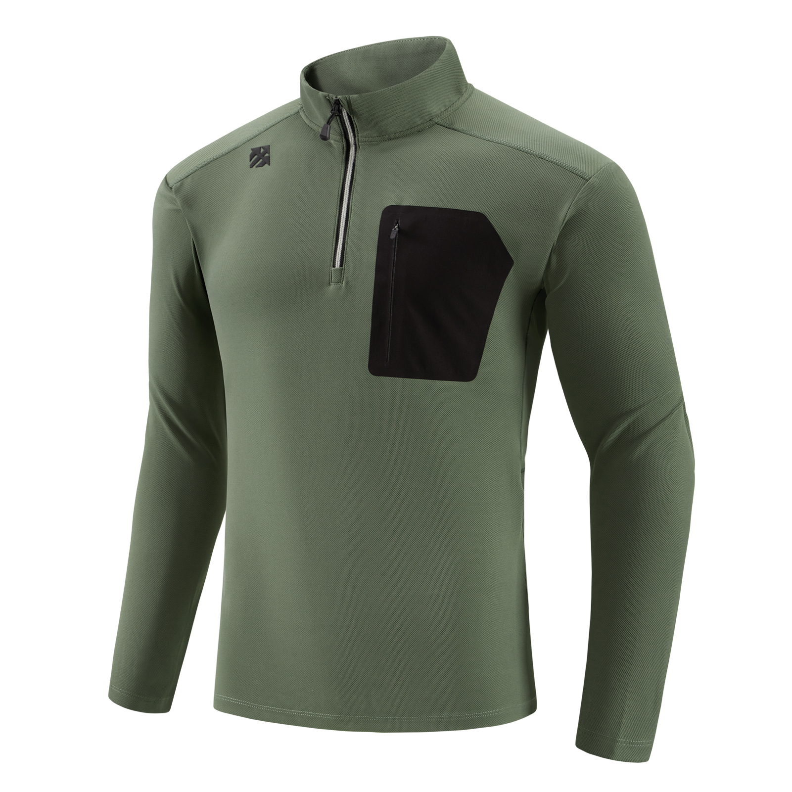 Senbwl Men‘s Moisture Wicking Quarter Zip Pullover 