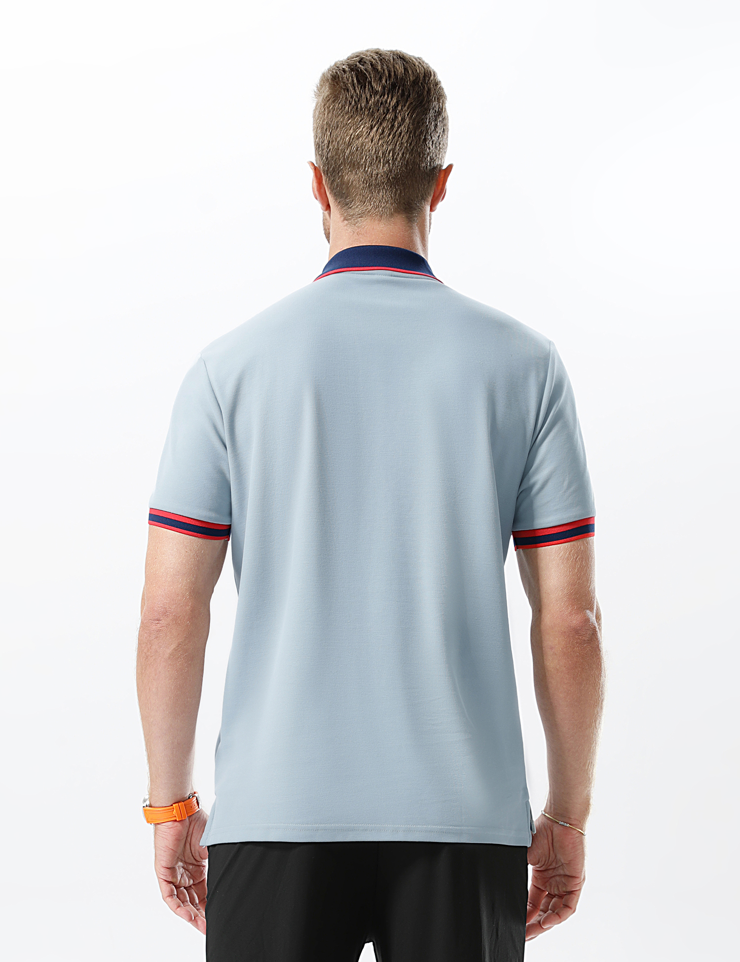 Senbwl Men's CVC Pique Cotton Golf Polo Shirts-Senbwl Sports