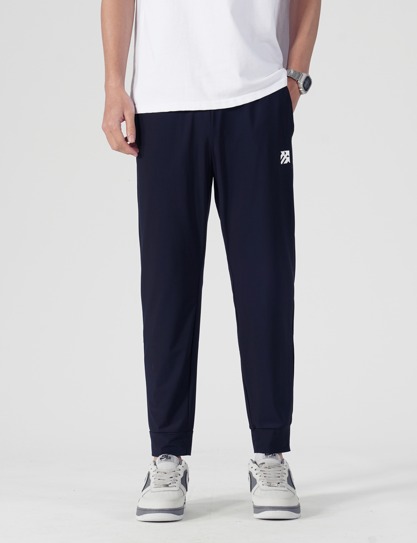 Senbwl Men's Ice Silk Sweatpants Lightweight Joggers for Summer-Senbwl Sports