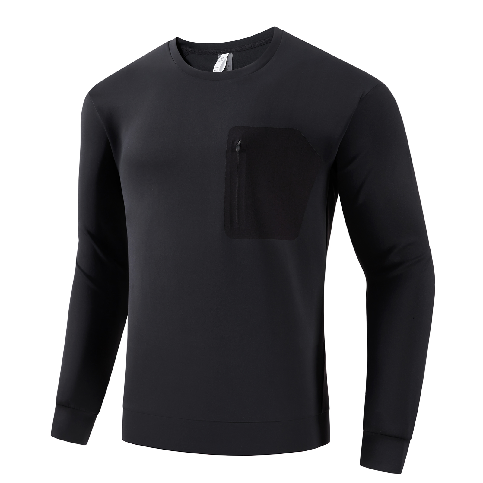 Senbwl Men's Moisture-Wicking Crewneck Sweatshirt