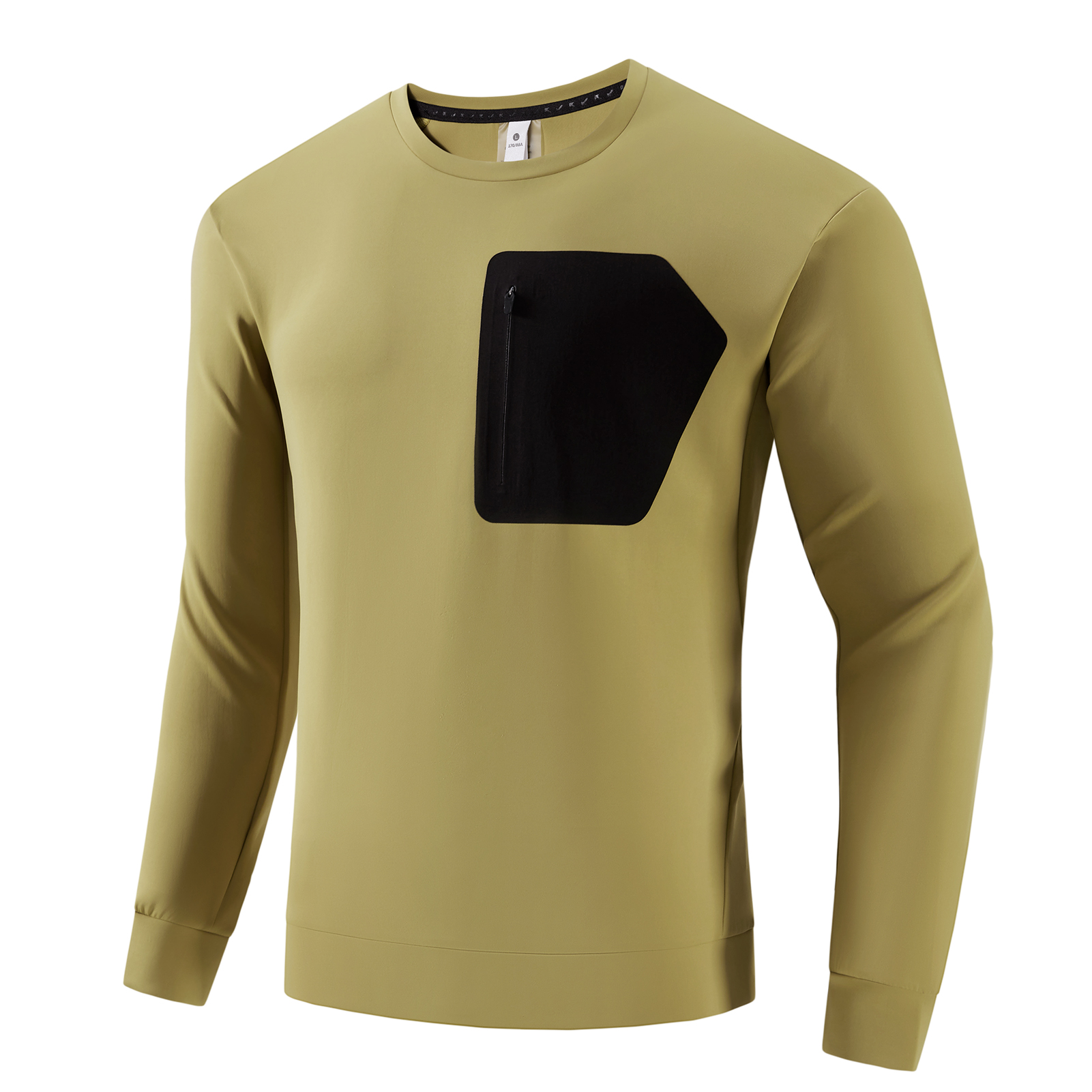 Senbwl Men's Moisture-Wicking Crewneck Sweatshirt 