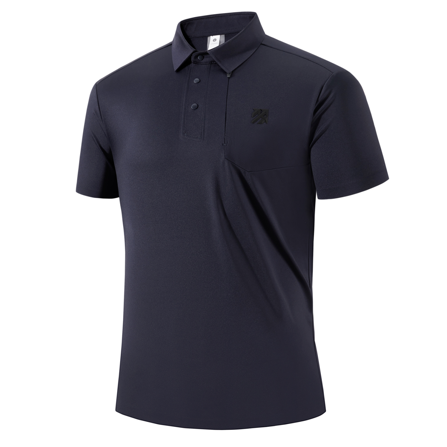Senbwl Men's Ice Silk Roma Seamless Polo Shirts