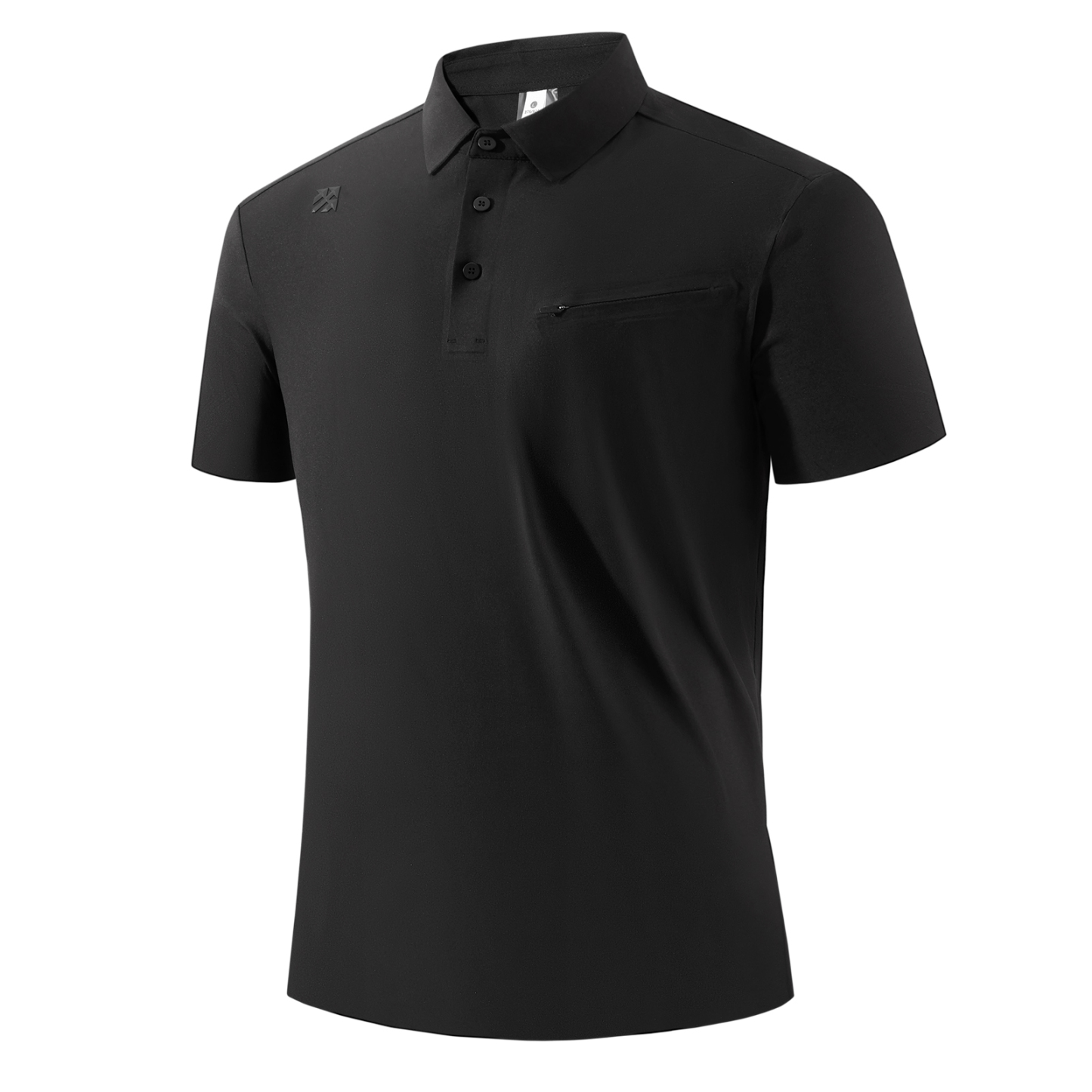 Senbwl Men's Seamless Polo Shirts Cotton-Like Feel 