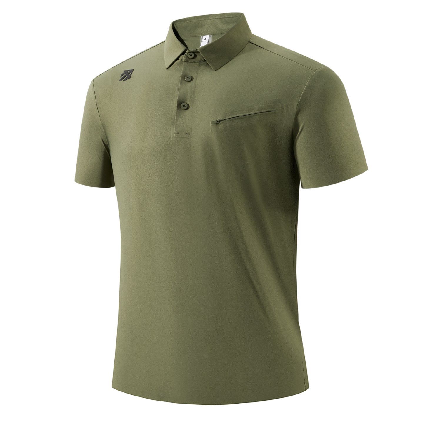 Senbwl Men's Seamless Polo Shirts Cotton-Like Feel 