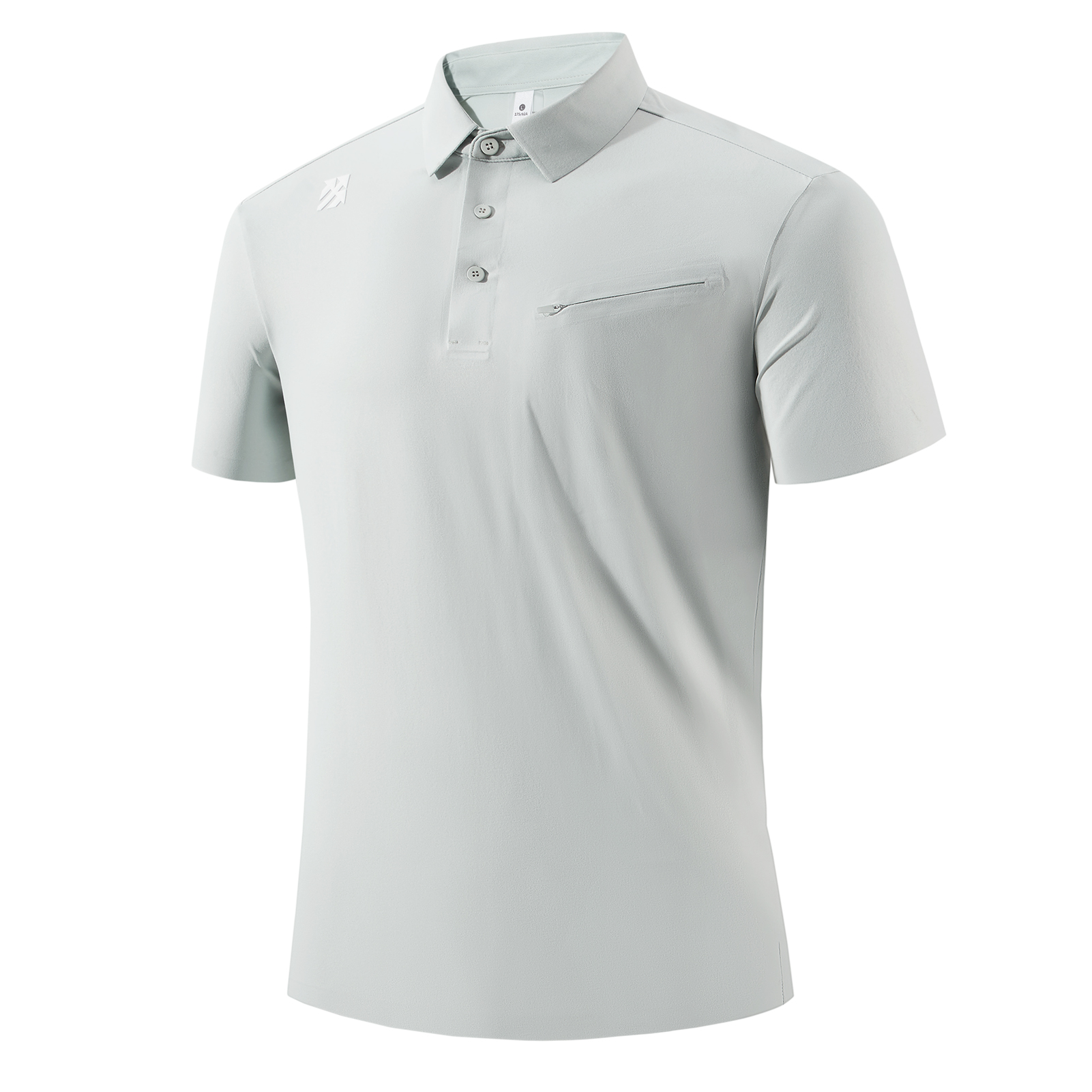 Senbwl Men's Seamless Polo Shirts Cotton-Like Feel 