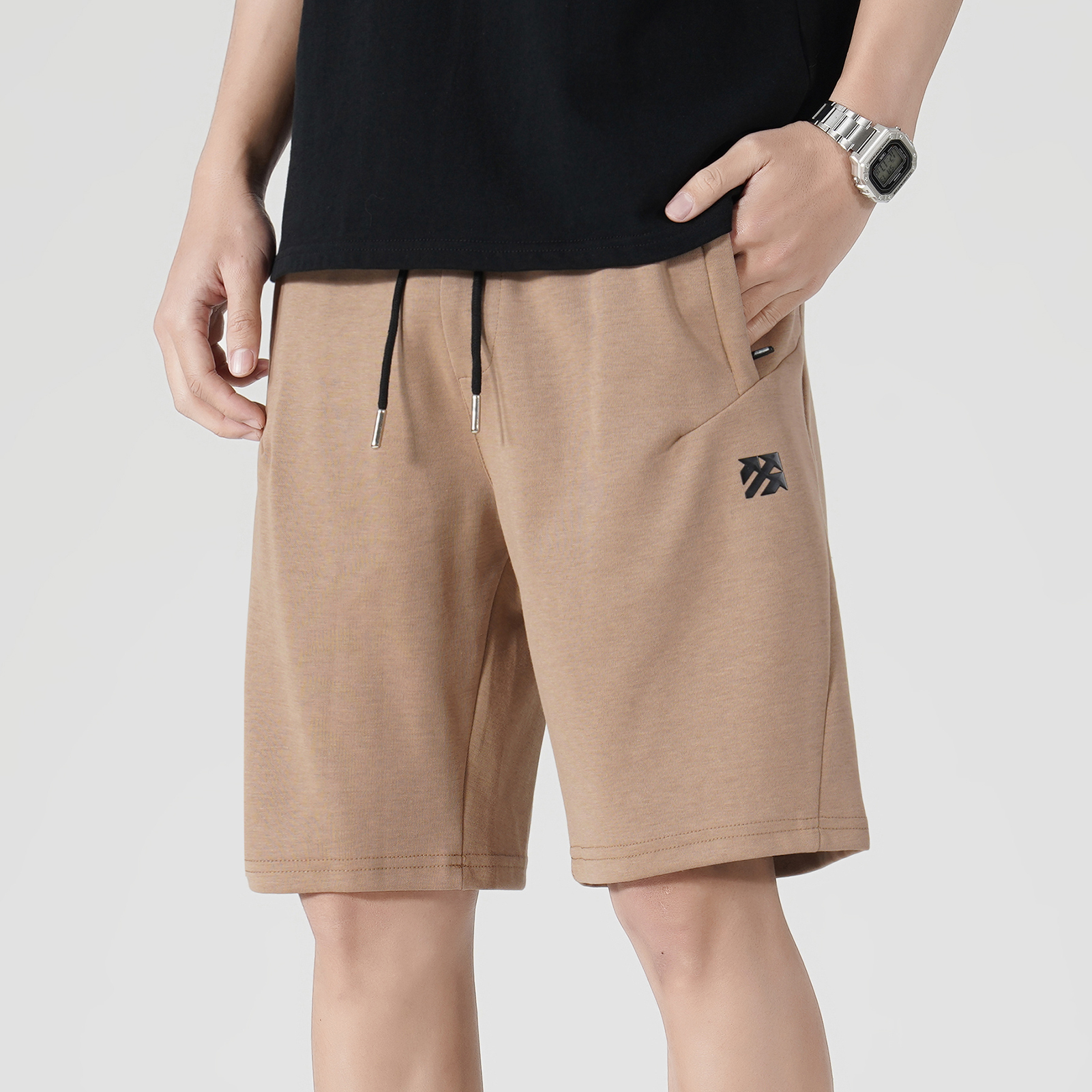 Senbwl Men's Knee Lenth Casual Shorts-Senbwl Sports