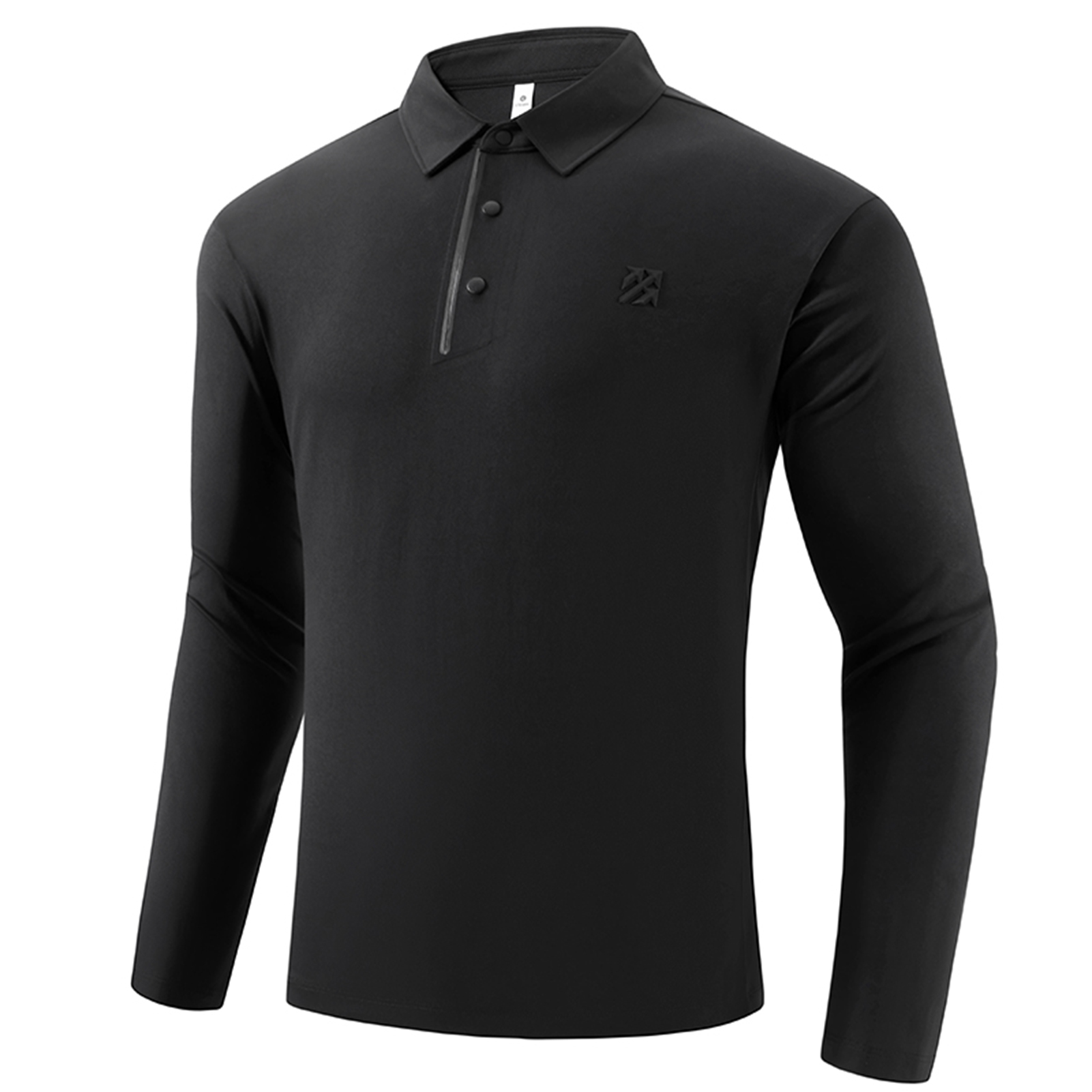 Senbwl Men's Long Sleeve Golf Polo Shirt