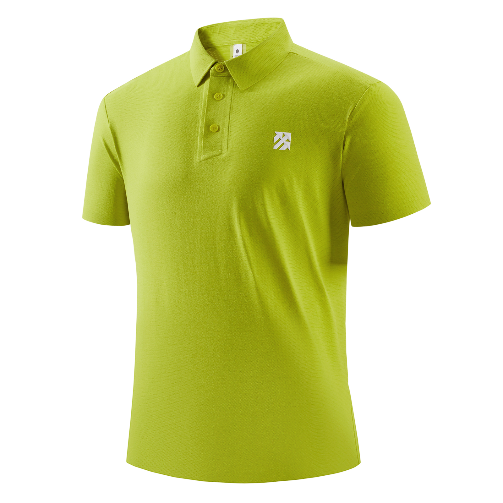 Senbwl Men's Pinhole Fabric Performance Seamless Polo Shirts