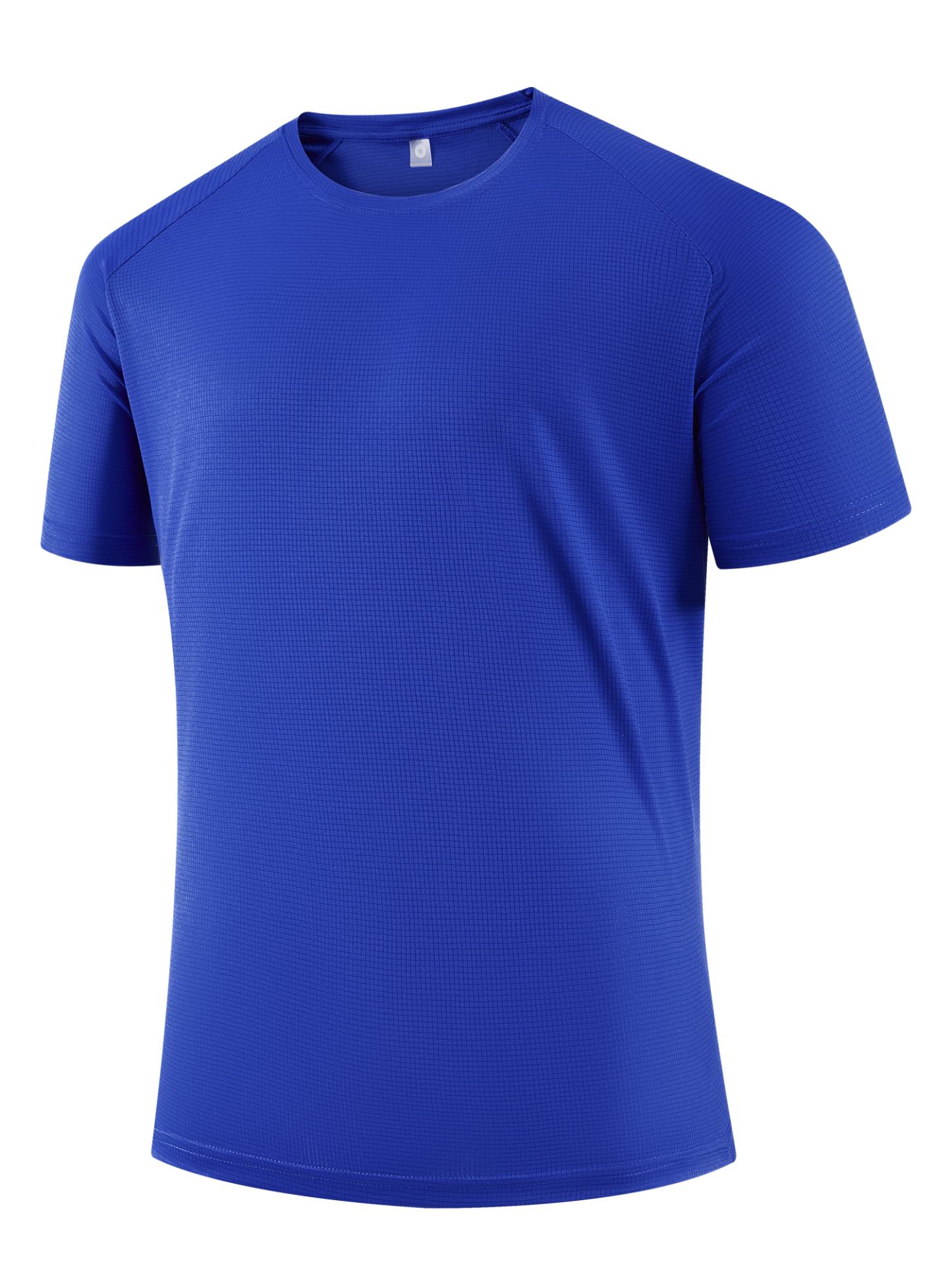 Senbwl Men's Cooling Grid Texture Performance T-Shirt