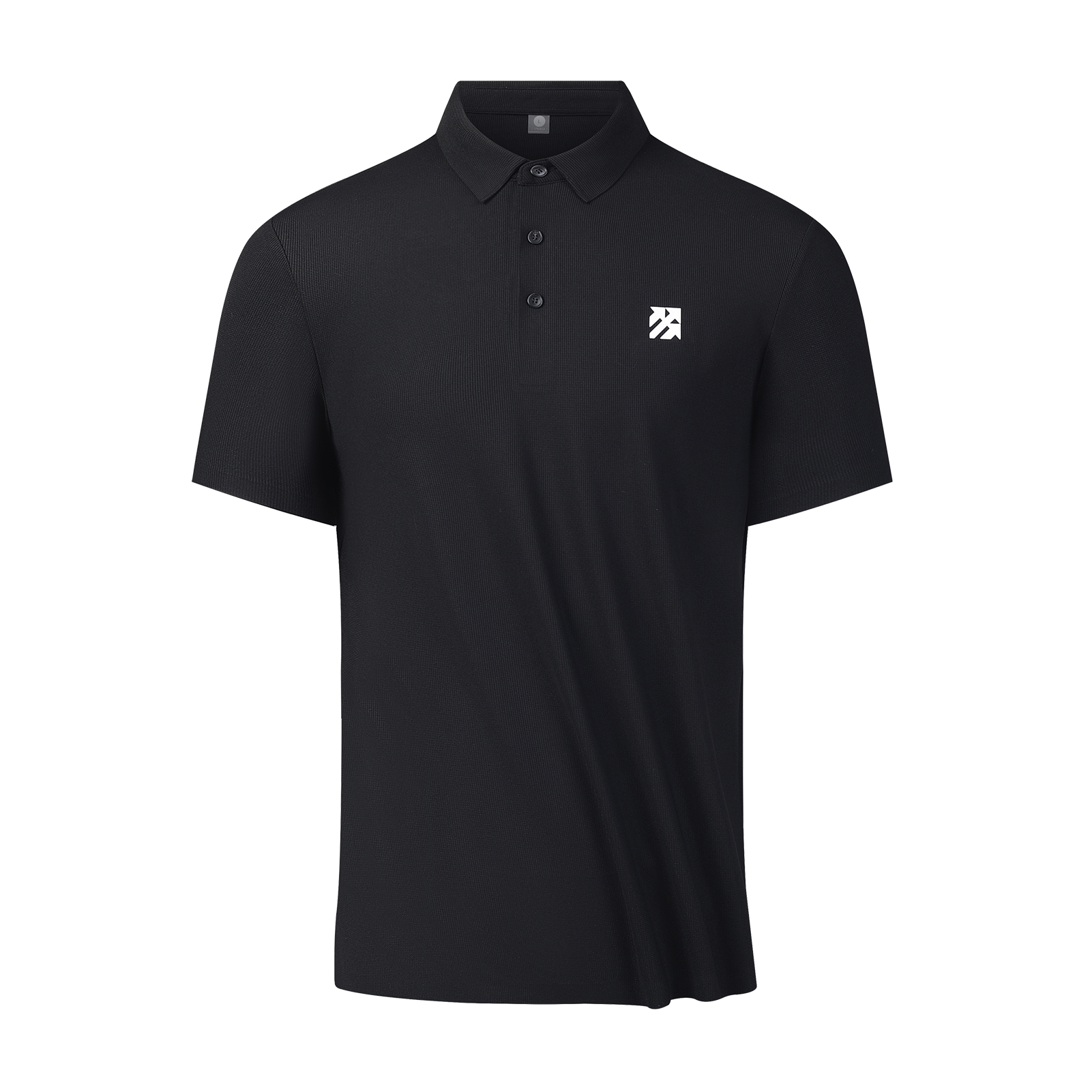 Senbwl Men's Ice Silk Waffle Seamless Technology Polo Shirts