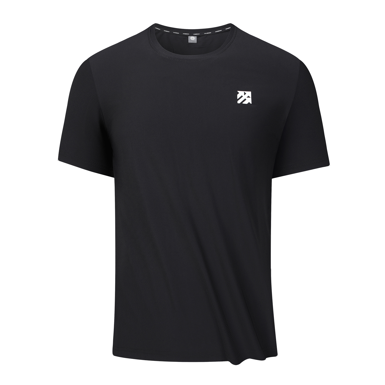 Senbwl Men's UPF 50+ Padel T-Shirt with Grid Texture-Senbwl Sports