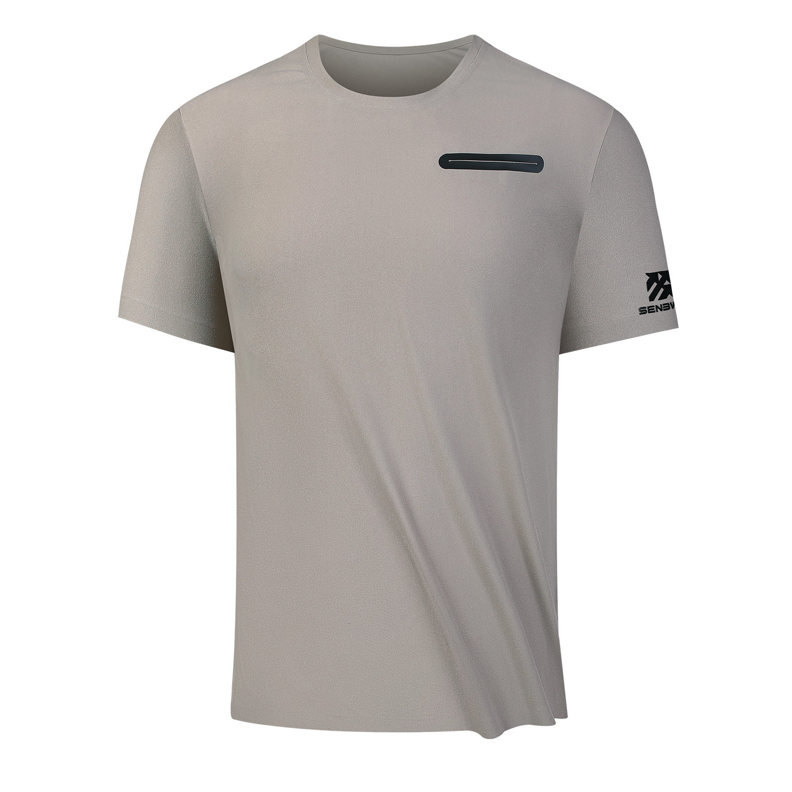 Senbwl Men's Short Sleeve High Stretch Quick Drying Sports T-Shirt-Senbwl Sports