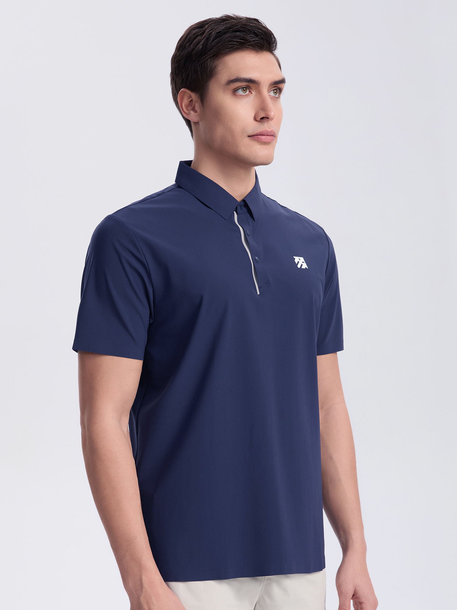 Senbwl Men's Ice Silk Seamless Gofl Polo Shirts 