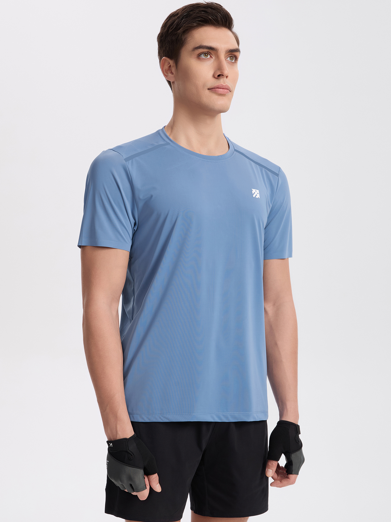 Senbwl Men's Seamless Padel T-Shirt Pinhole Stitching