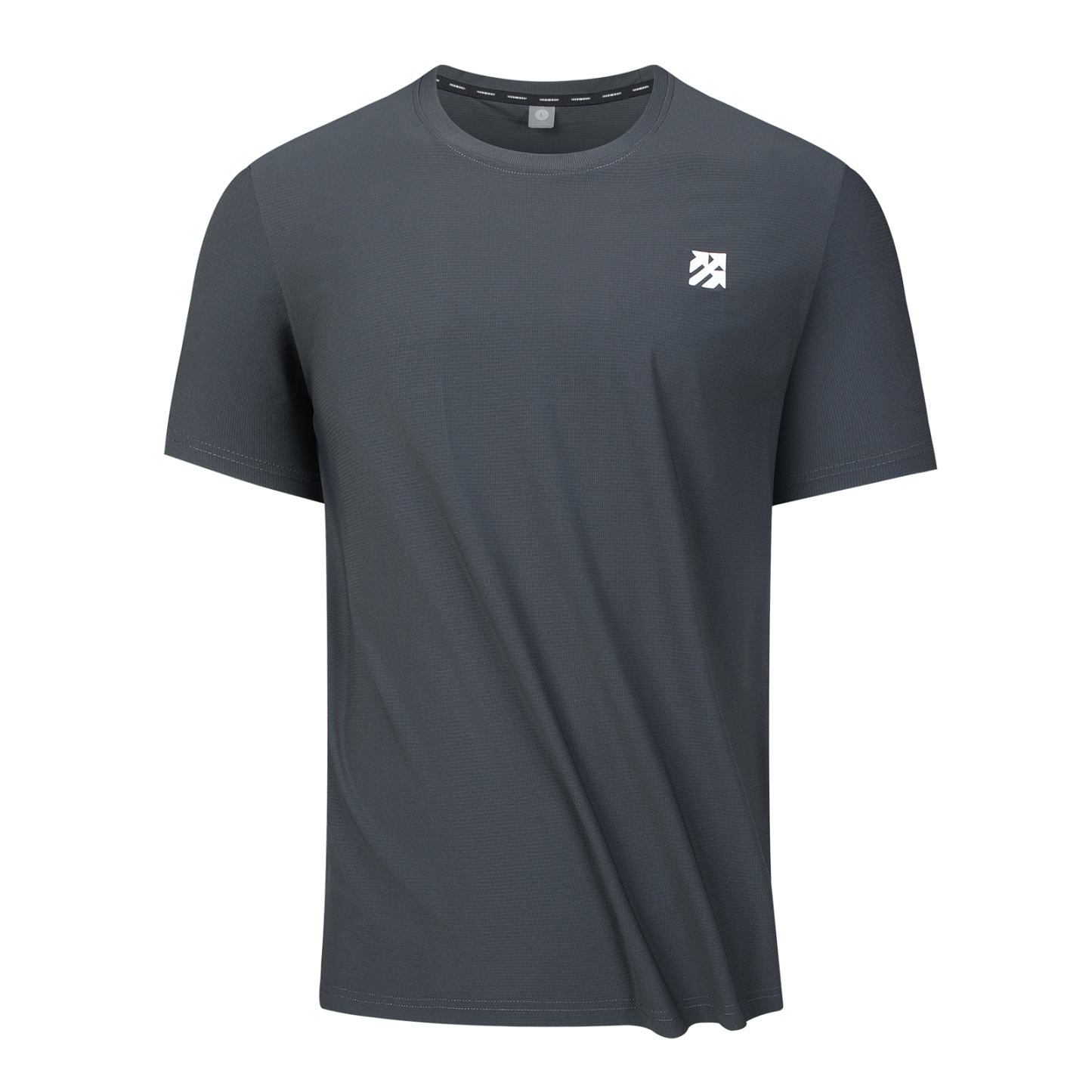 Senbwl Men's UPF 50+ Padel T-Shirt with Grid Texture-Senbwl Sports