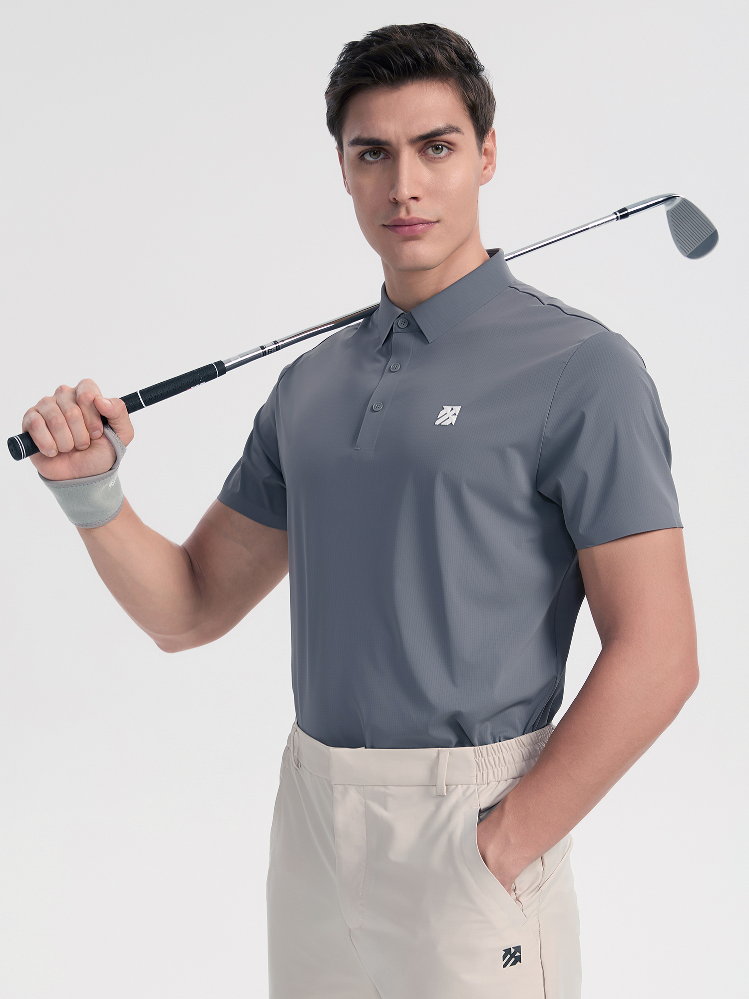 Senbwl Men's Golf Polo Shirts 5A Antibacterial Ice Silk Seamless-Senbwl Sports