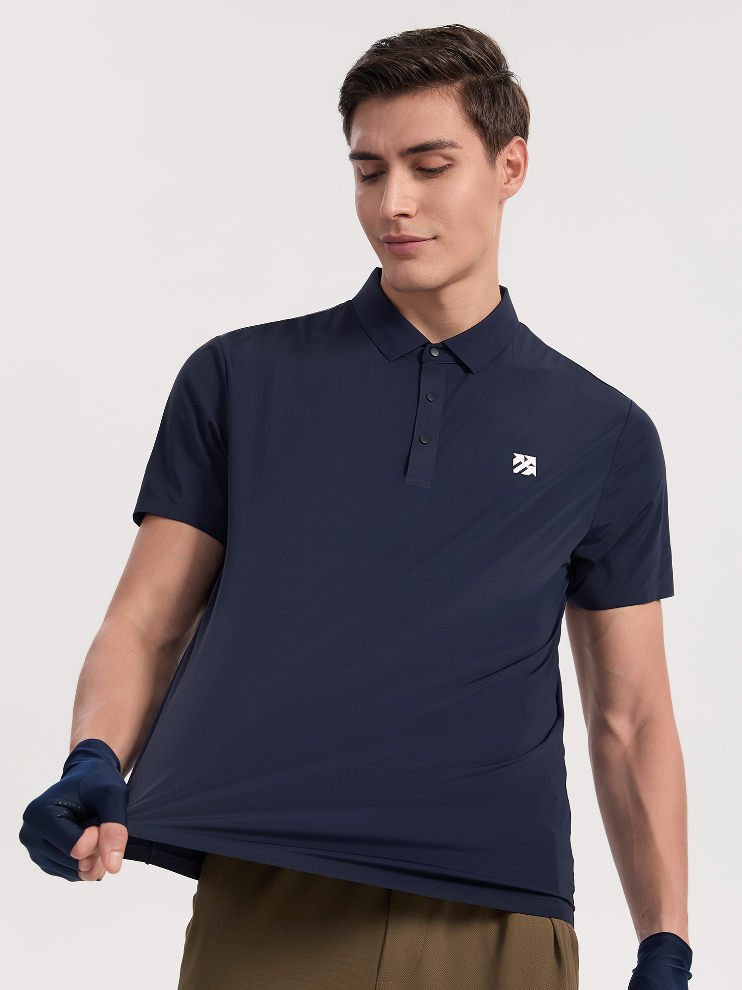 Senbwl Men's Ice Silk Seamless Golf Polo Shirts UPF 50+-Senbwl Sports