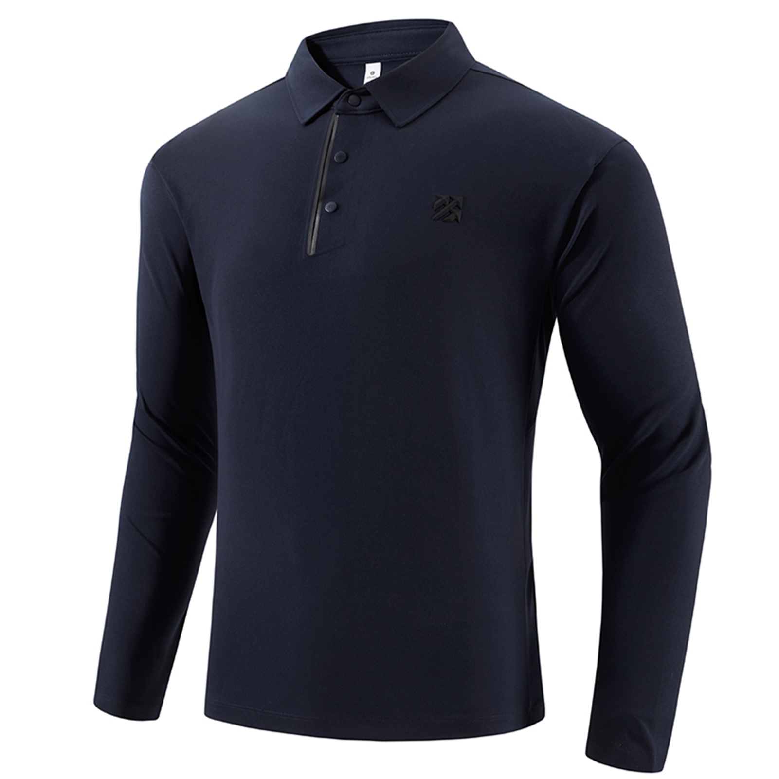 Senbwl Men's Long Sleeve Golf Polo Shirt