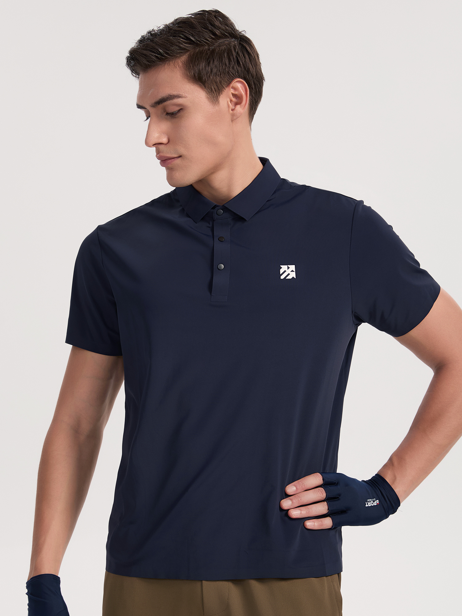 Senbwl Men's Ice Silk Seamless Golf Polo Shirts UPF 50+-Senbwl Sports