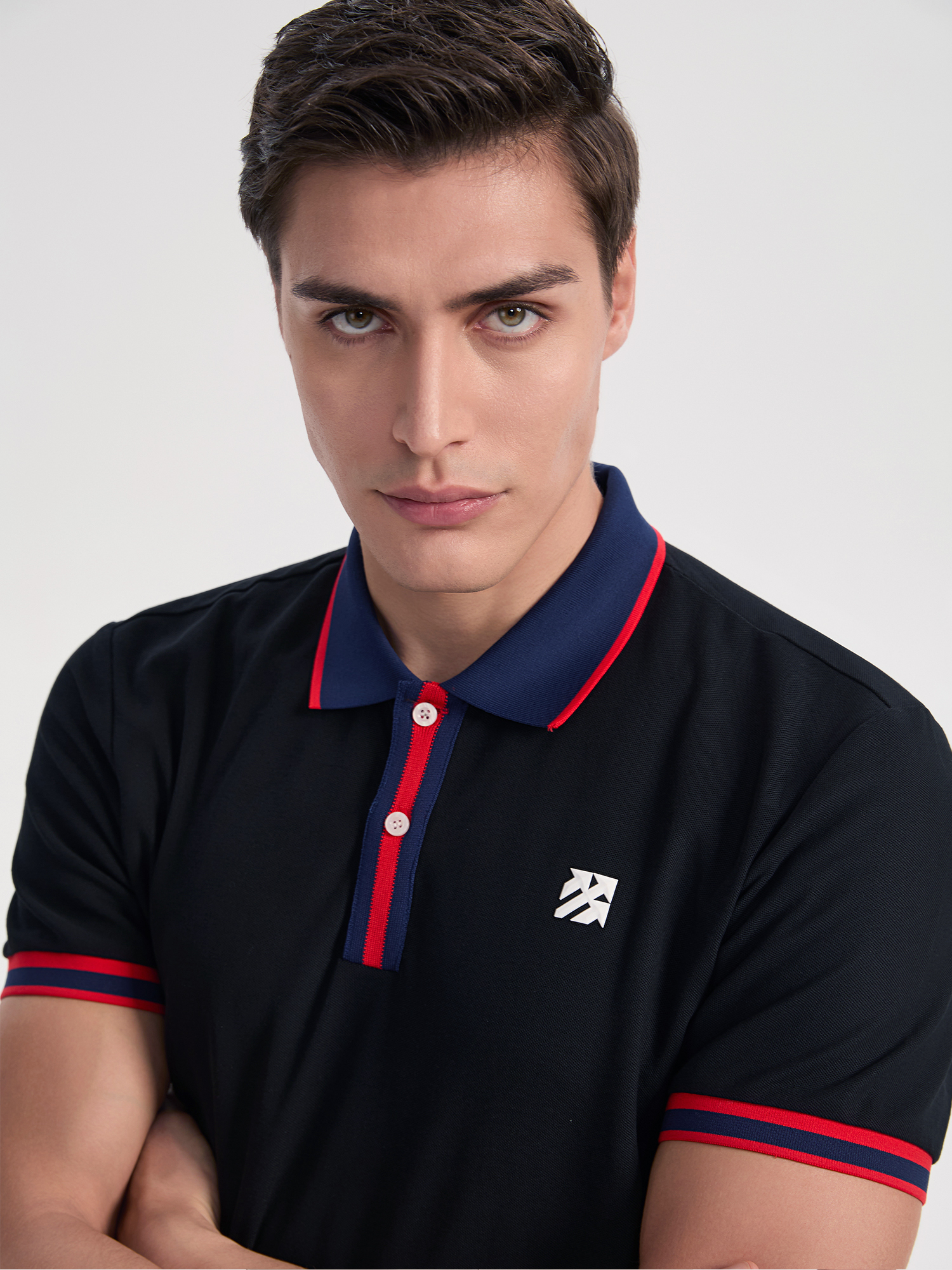 Senbwl Men's CVC Pique Cotton Golf Polo Shirts-Senbwl Sports