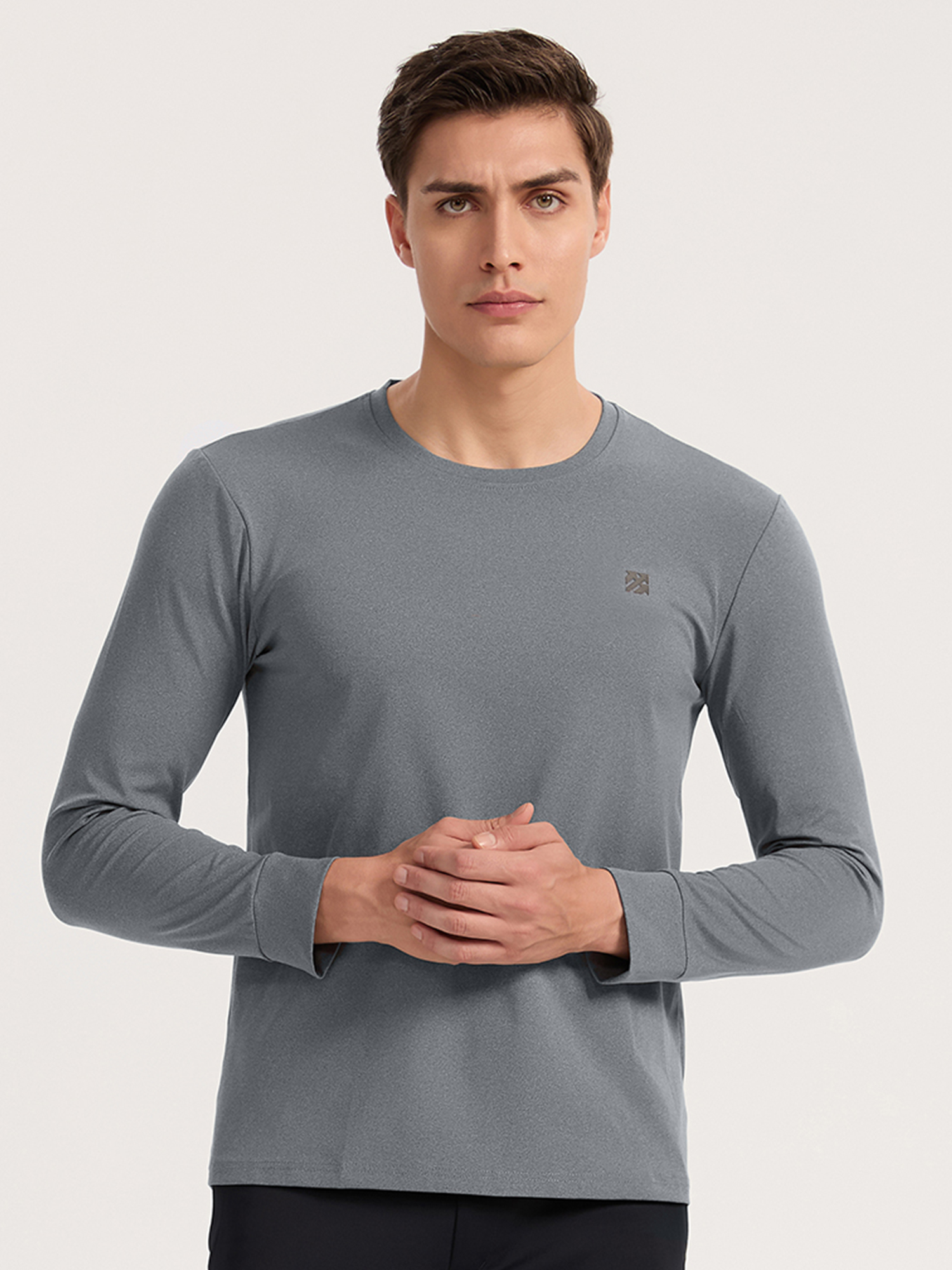 Senbwl Men's High-Density Long Sleeve T-Shirt-Senbwl Sports