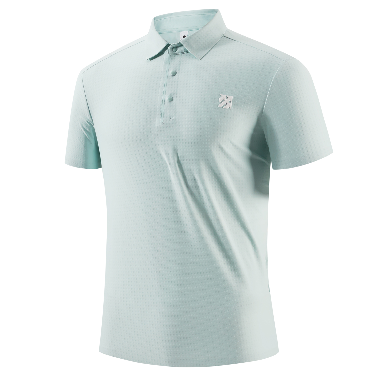 Senbwl Men's Ice Silk Seamless Polo Shirt