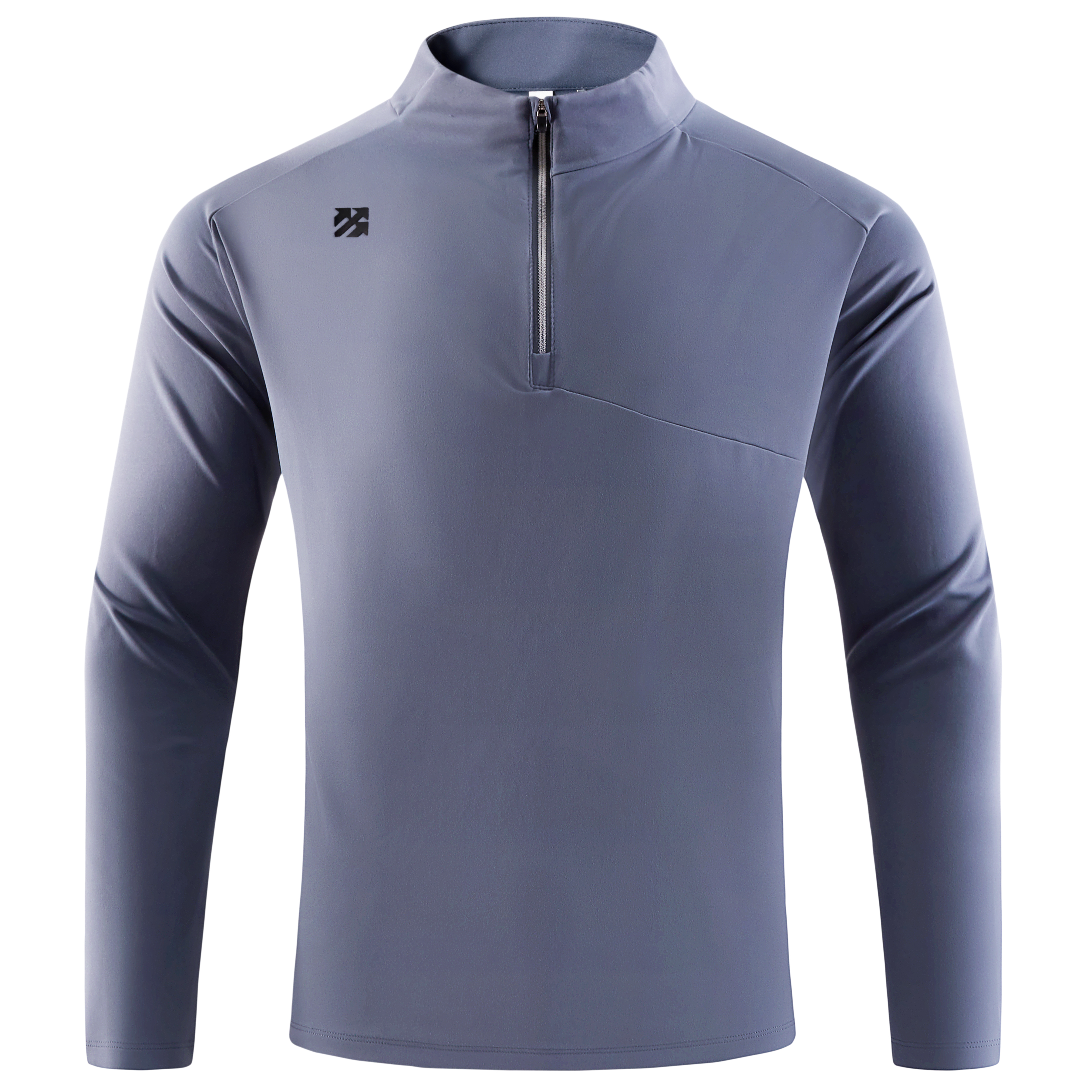 Senbwl Men's Double-Sided Brushed Quarter Zip Pullover