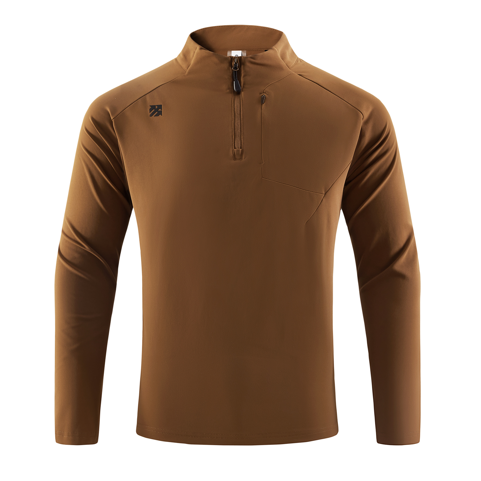 Senbwl Men's Moisture-Wicking Quarter Zip Pullover Brushed -Senbwl Sports