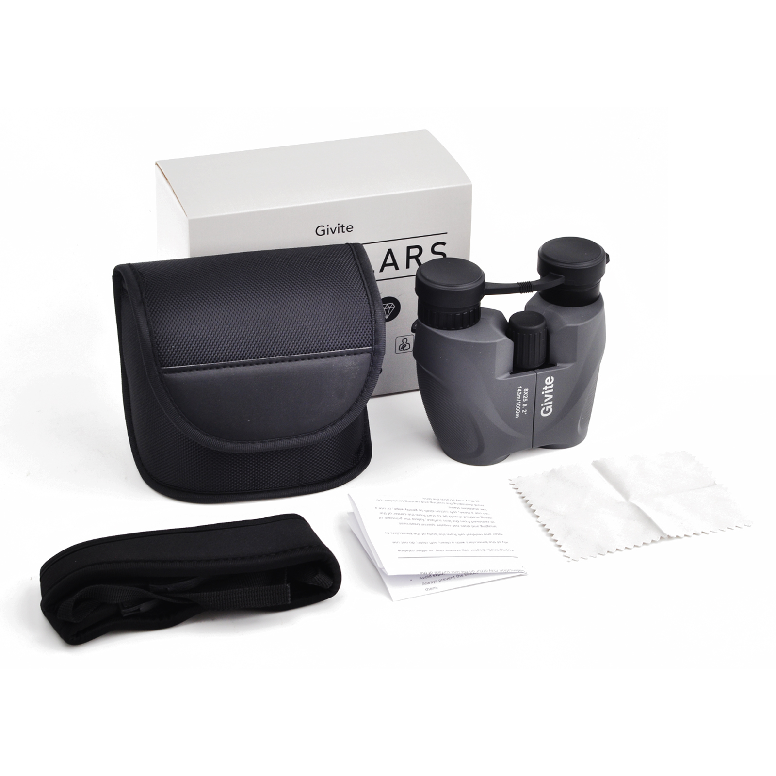 8X25 Professional Outdoor porro prism High Clarity Binoculars for Outdoor