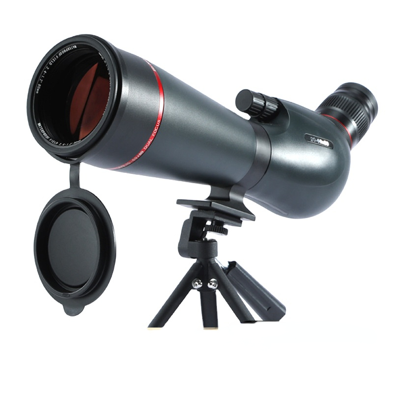 Best 20-60X80ED monocular telescope with high-definition night vision and professional bracket for photography and bird watching