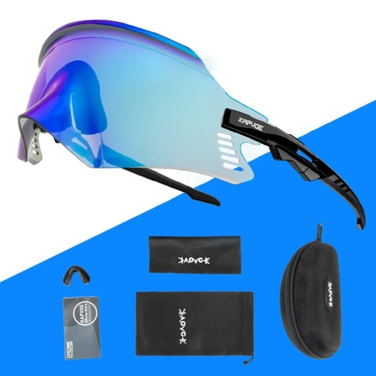 Multi-Color UV400 Cycling Sunglasses - Unisex Sports Eyewear for Running and Cycling