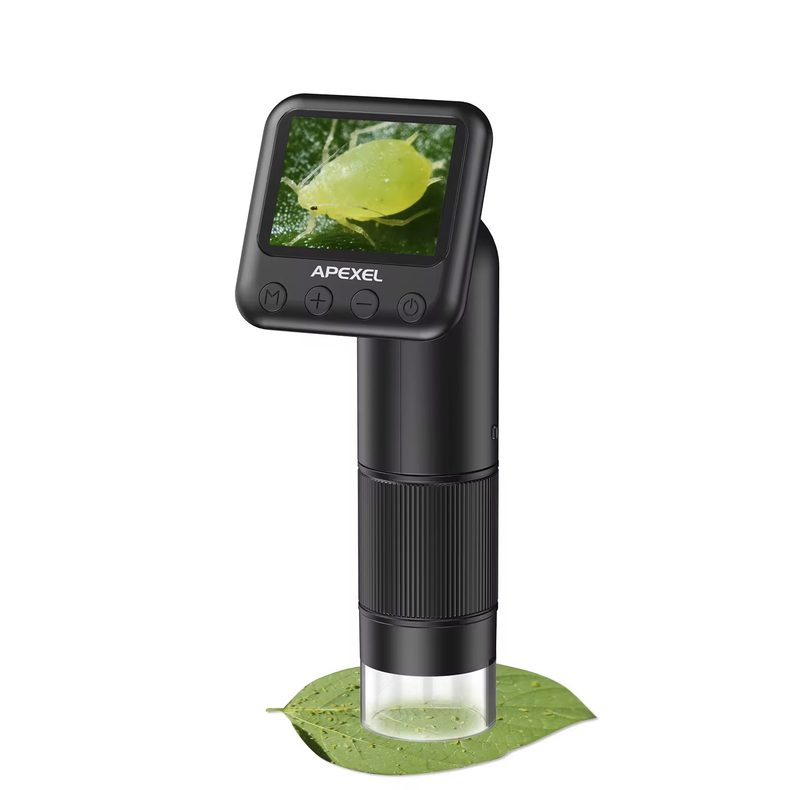 DM9 Digital Microscope – 1200X Zoom 12MP HD Camera for Soldering & Phone Repair, Large LCD Screen