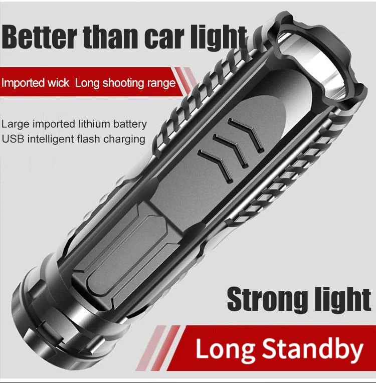 🔥Hot Sale - 50% OFF🔥Multifunctional Rechargeable Flashlight