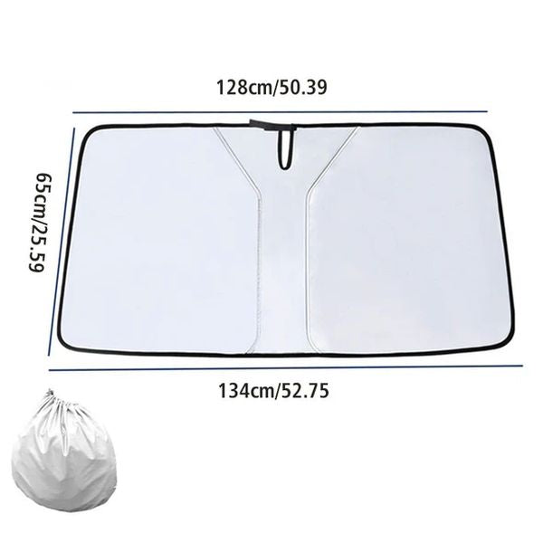 Foldable Windshield Sunshade