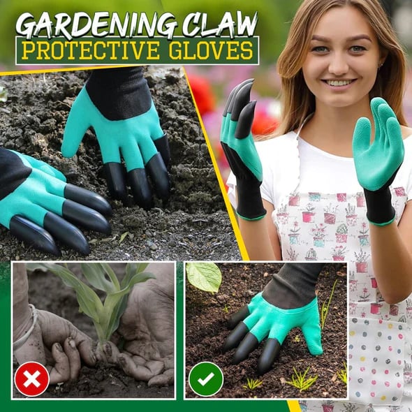 (🔥Last Day Promotion- SAVE 48% OFF)Gardening Claw Protective Gloves