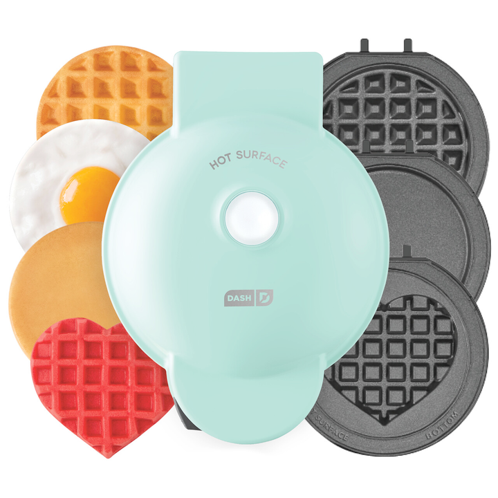 MultiMaker™ Mini System with Removable Plates: Waffle & Griddle