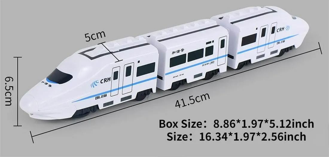 🌲Hot Sale 🔥Electric Universal Simulation High Speed Railway Harmony Train Toy