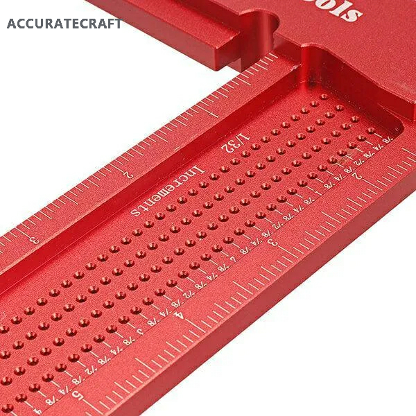 Accuratecraft Precision Try Square L-Square Gauge Marking Ruler Scriber