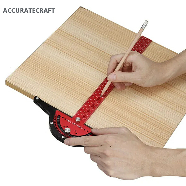 Accuratecraft Posi-Lock T-Square for Woodworking