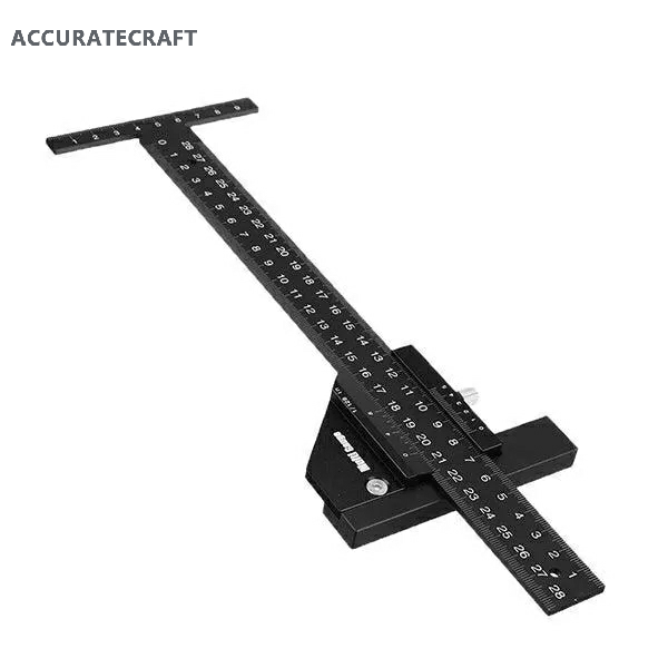 Accuratecraft Multifunction Scriber Gauge Measuring Marking Framing Square Ruler