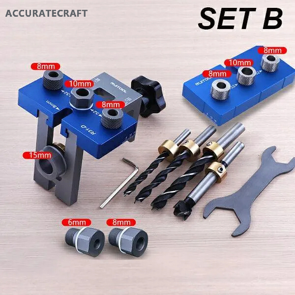 Accuratecraft Cam and Dowel Jig Kit System