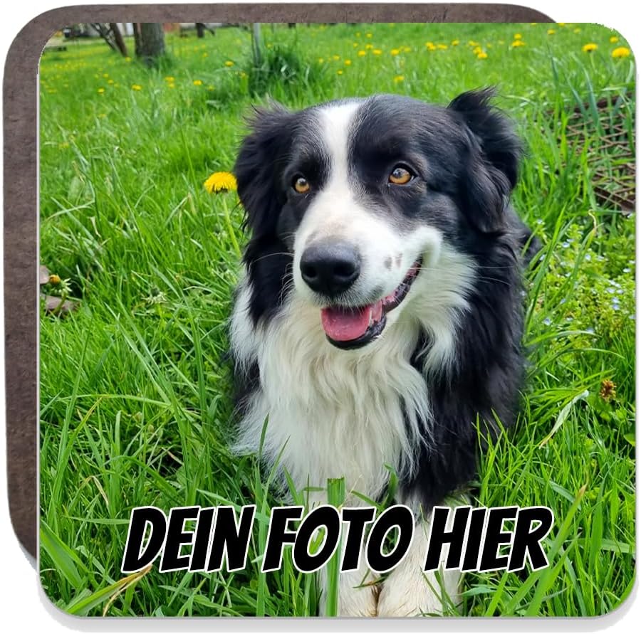 Personalisierter Kühlschrank MAGNET mit Foto Quadrat