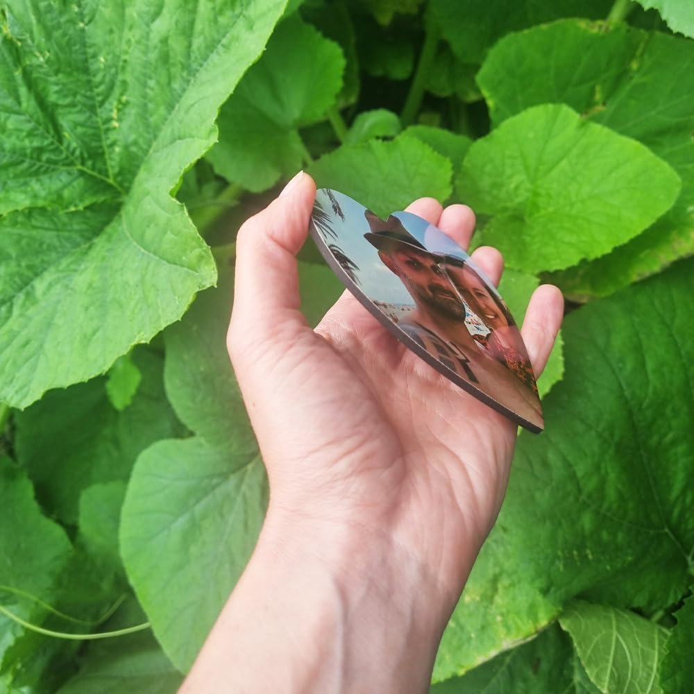 Personalisierter Kühlschrank MAGNET mit Foto Herz