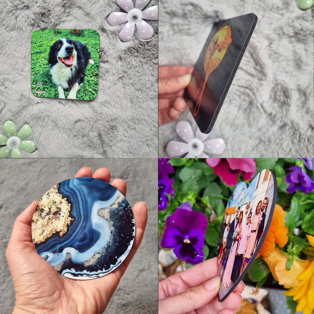 Personalisierter Kühlschrank MAGNET mit Foto Herz